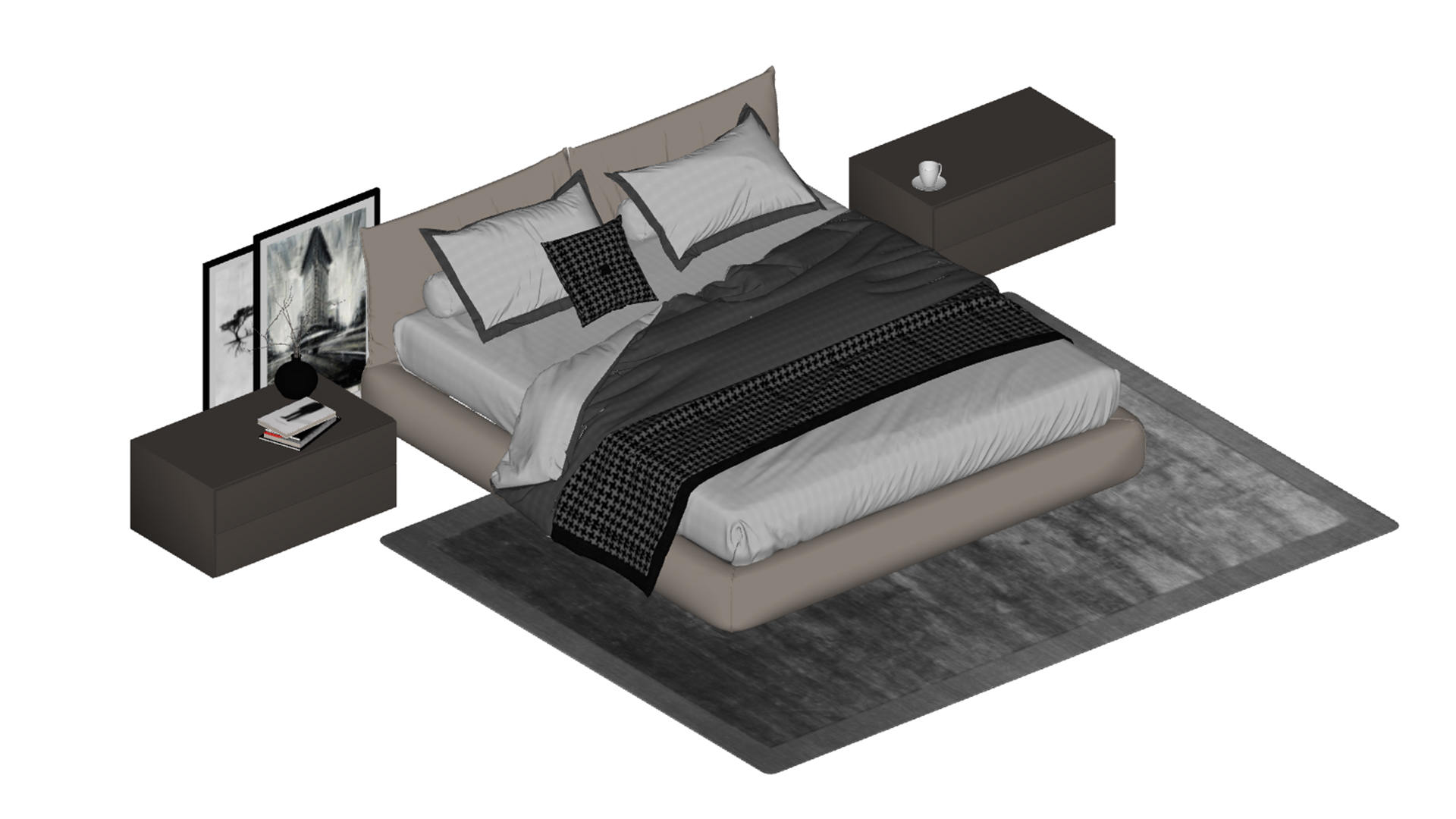 Pack de Camas - Sketchup
