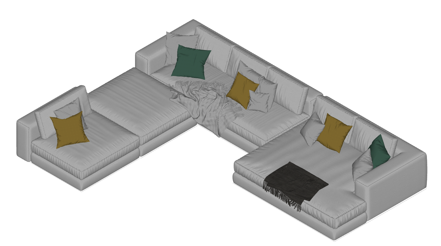 Pack de Sofás - Sketchup