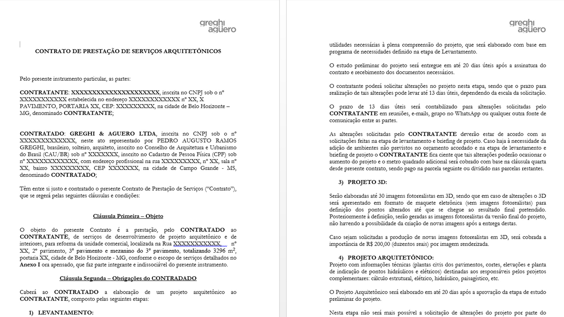 Modelo de Contrato